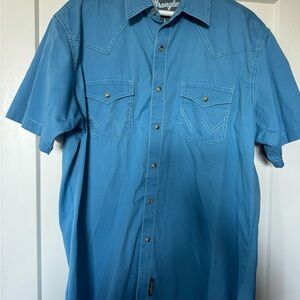 Wrangler Men's Casual Snap Down Shirt